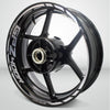 Kawasaki GPZ 400R Motorcycle Rim Wheel Decal Accessory Sticker - Motorcycle stickers and decals