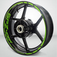 Kawasaki GPZ 400R Motorcycle Rim Wheel Decal Accessory Sticker - Motorcycle stickers and decals