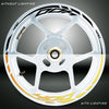 Kawasaki Ninja 400 Motorcycle Rim Wheel Decal Accessory Sticker - Motorcycle stickers and decals