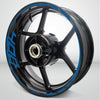 Kawasaki Ninja 400 Motorcycle Rim Wheel Decal Accessory Sticker - Motorcycle stickers and decals