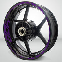Kawasaki Ninja 400 Motorcycle Rim Wheel Decal Accessory Sticker - Motorcycle stickers and decals