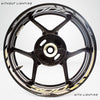 Kawasaki Ninja 400 Motorcycle Rim Wheel Decal Accessory Sticker - Motorcycle stickers and decals