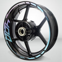 Kawasaki Ninja 400 Motorcycle Rim Wheel Decal Accessory Sticker - Motorcycle stickers and decals