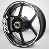 Kawasaki Ninja 400 Motorcycle Rim Wheel Decal Accessory Sticker - Motorcycle stickers and decals