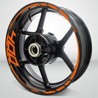 Kawasaki Ninja 400 Motorcycle Rim Wheel Decal Accessory Sticker - Motorcycle stickers and decals
