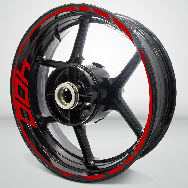 Kawasaki Ninja 400 Motorcycle Rim Wheel Decal Accessory Sticker - Motorcycle stickers and decals