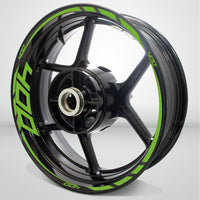 Kawasaki Ninja 400 Motorcycle Rim Wheel Decal Accessory Sticker - Motorcycle stickers and decals