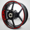Kawasaki Ninja 400 Motorcycle Rim Wheel Decal Accessory Sticker - Motorcycle stickers and decals