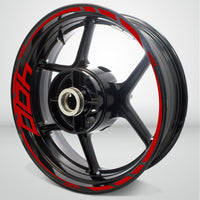 Kawasaki Ninja 400 Motorcycle Rim Wheel Decal Accessory Sticker - Motorcycle stickers and decals