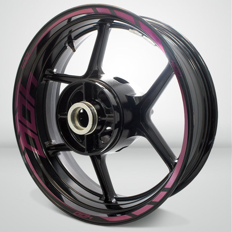 Kawasaki Ninja 400 Motorcycle Rim Wheel Decal Accessory Sticker - Motorcycle stickers and decals