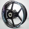 Kawasaki Z650 Motorcycle Rim Wheel Decal Accessory Sticker - Motorcycle stickers and decals