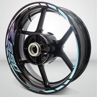 Kawasaki Z650 Motorcycle Rim Wheel Decal Accessory Sticker - Motorcycle stickers and decals