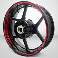 Kawasaki Z650 Motorcycle Rim Wheel Decal Accessory Sticker - Motorcycle stickers and decals