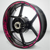 Kawasaki Z900 Motorcycle Rim Wheel Decal Accessory Sticker - Motorcycle stickers and decals