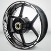 Kawasaki Z900 Motorcycle Rim Wheel Decal Accessory Sticker - Motorcycle stickers and decals