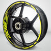 Kawasaki Z900 Motorcycle Rim Wheel Decal Accessory Sticker - Motorcycle stickers and decals