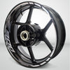 Kawasaki Z900 Motorcycle Rim Wheel Decal Accessory Sticker - Motorcycle stickers and decals