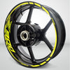 Kawasaki Z900 Motorcycle Rim Wheel Decal Accessory Sticker - Motorcycle stickers and decals