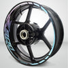Kawasaki Z900 Motorcycle Rim Wheel Decal Accessory Sticker - Motorcycle stickers and decals