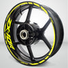 Kawasaki ZX10R Motorcycle Rim Wheel Decal Accessory Sticker - Motorcycle stickers and decals
