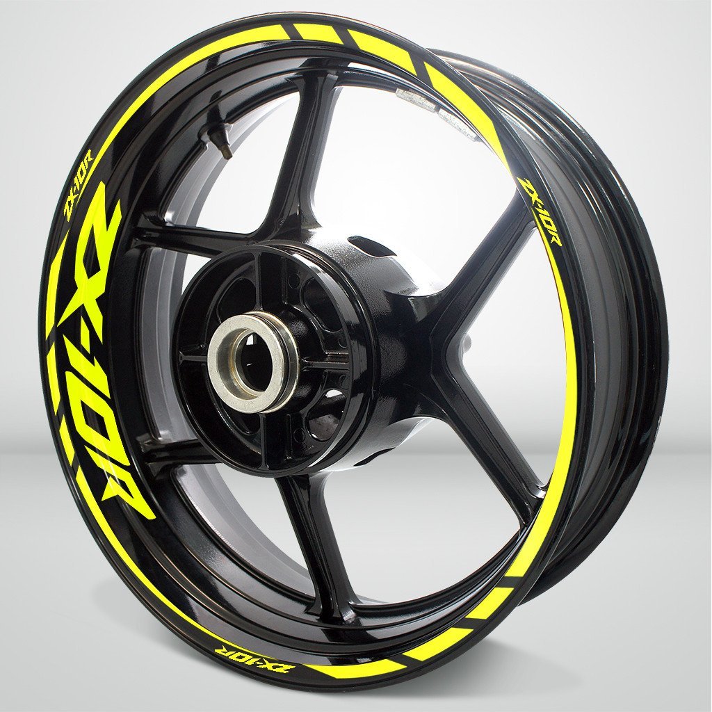 Kawasaki ZX10R Motorcycle Rim Wheel Decal Accessory Sticker - Motorcycle stickers and decals