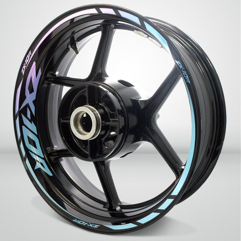 Kawasaki ZX10R Motorcycle Rim Wheel Decal Accessory Sticker - Motorcycle stickers and decals