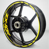 Kawasaki ZX10R Motorcycle Rim Wheel Decal Accessory Sticker - Motorcycle stickers and decals