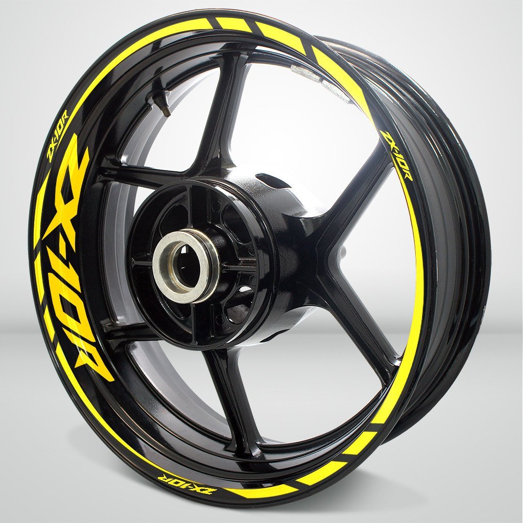 Kawasaki ZX10R Motorcycle Rim Wheel Decal Accessory Sticker - Motorcycle stickers and decals