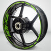 Kawasaki ZX10R Motorcycle Rim Wheel Decal Accessory Sticker - Motorcycle stickers and decals