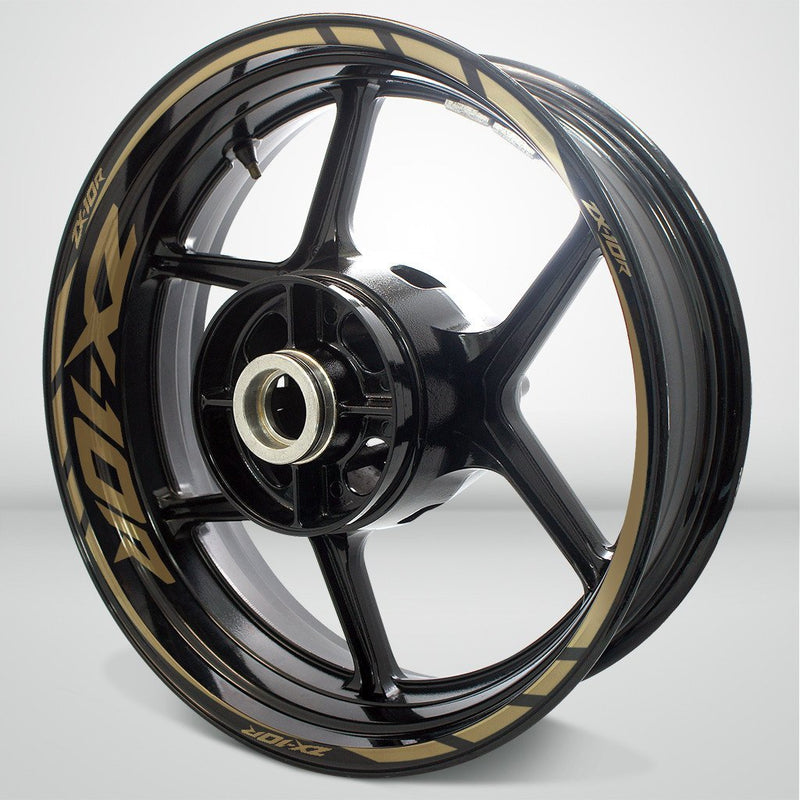 Kawasaki ZX10R Motorcycle Rim Wheel Decal Accessory Sticker - Motorcycle stickers and decals