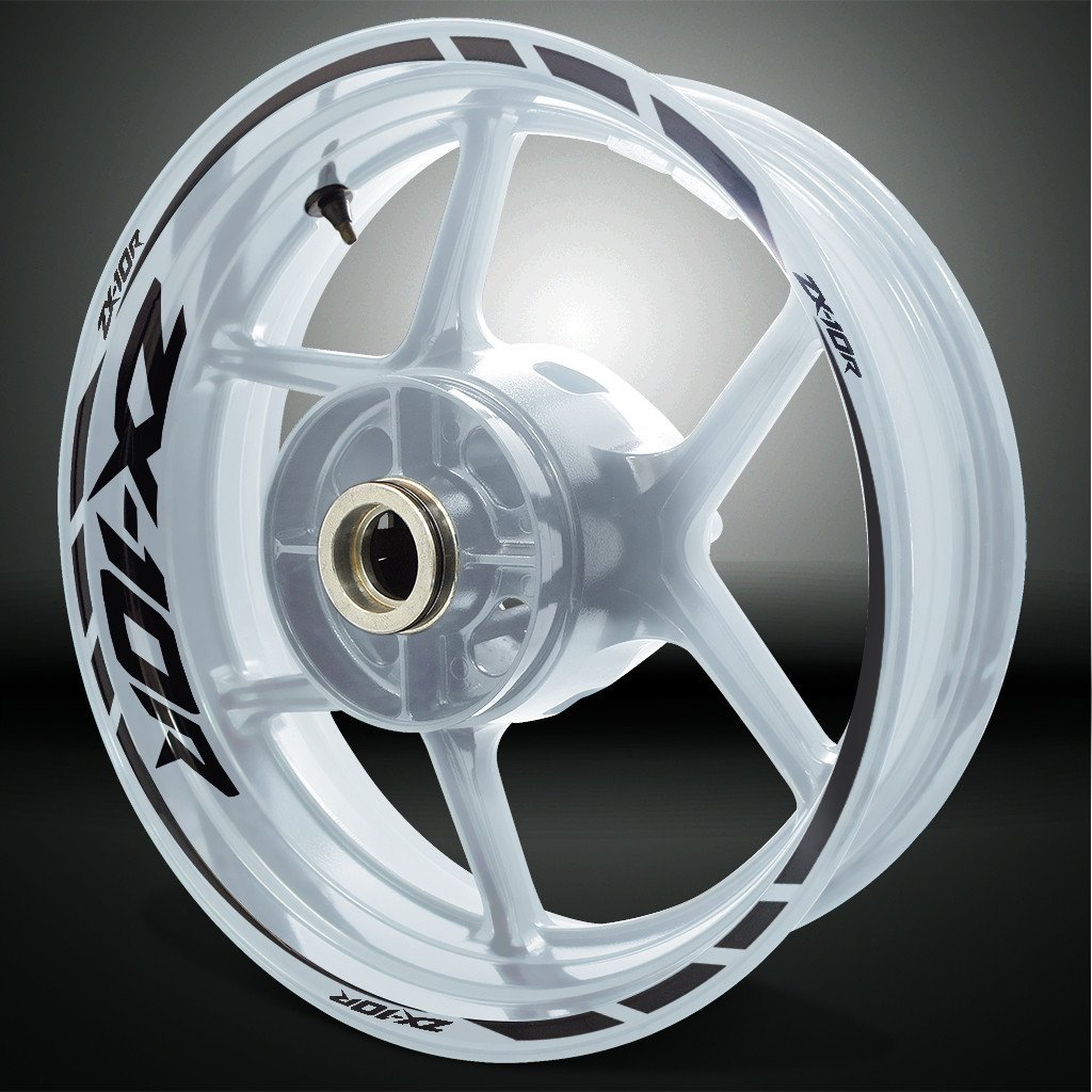 Kawasaki ZX10R Motorcycle Rim Wheel Decal Accessory Sticker - Motorcycle stickers and decals