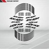Kawasaki ZX10R Motorcycle Rim Wheel Decal Accessory Sticker - Motorcycle stickers and decals