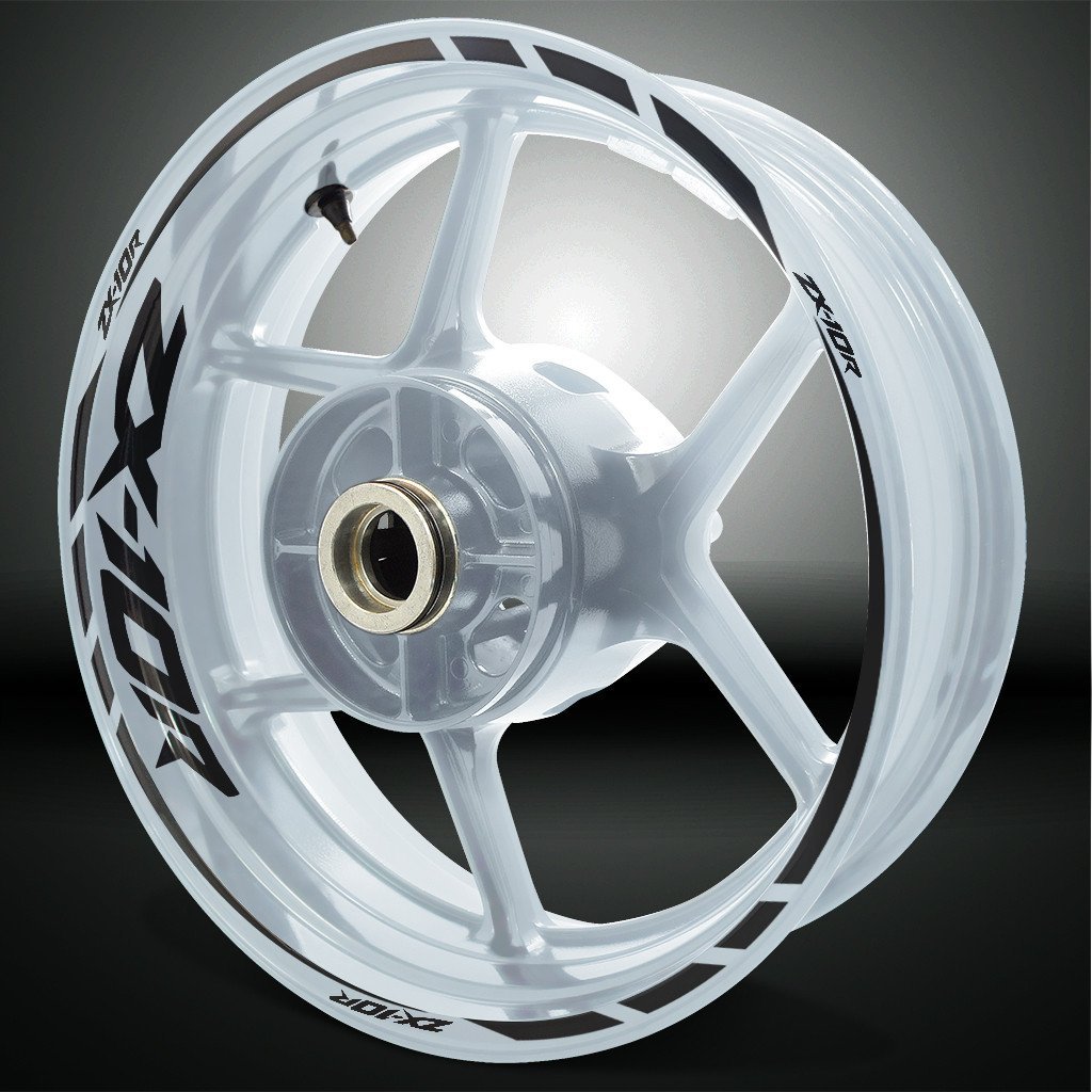 Kawasaki ZX10R Motorcycle Rim Wheel Decal Accessory Sticker - Motorcycle stickers and decals