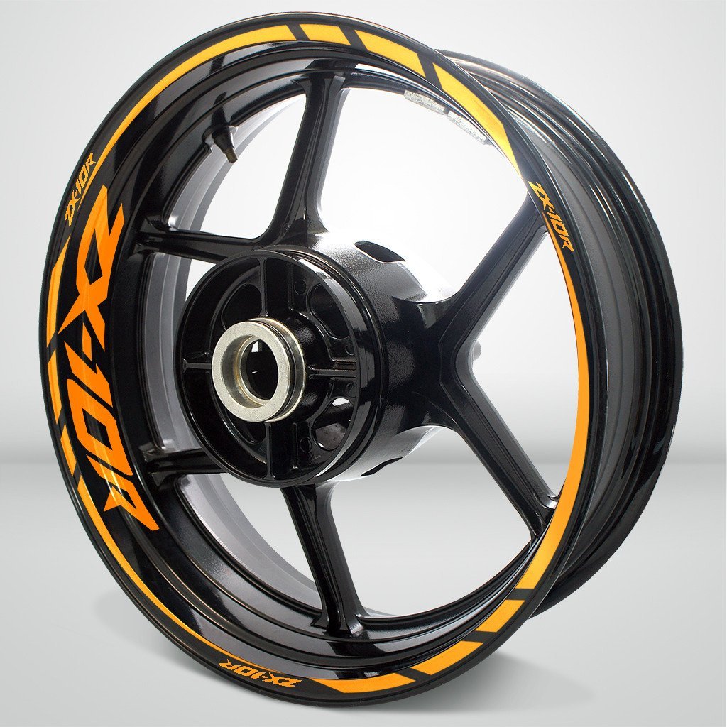 Kawasaki ZX10R Motorcycle Rim Wheel Decal Accessory Sticker - Motorcycle stickers and decals