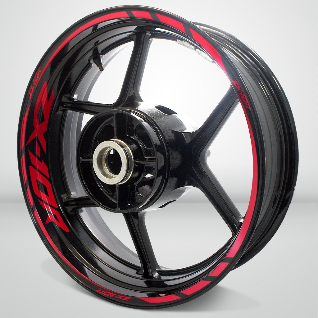 Kawasaki ZX10R Motorcycle Rim Wheel Decal Accessory Sticker - Motorcycle stickers and decals