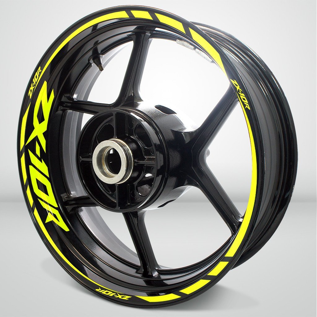 Kawasaki ZX10R Motorcycle Rim Wheel Decal Accessory Sticker - Motorcycle stickers and decals