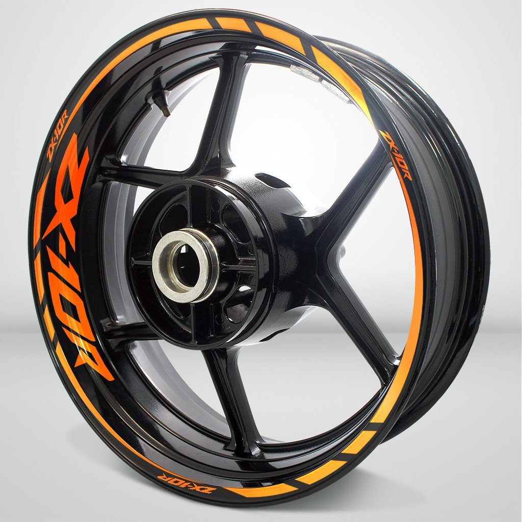 Kawasaki ZX10R Motorcycle Rim Wheel Decal Accessory Sticker - Motorcycle stickers and decals