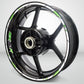 Kawasaki ZX10R Wheel Rim Sticker Decal Stripe Motorcycle Bike MM-Kit v3 - Stickman Vinyls