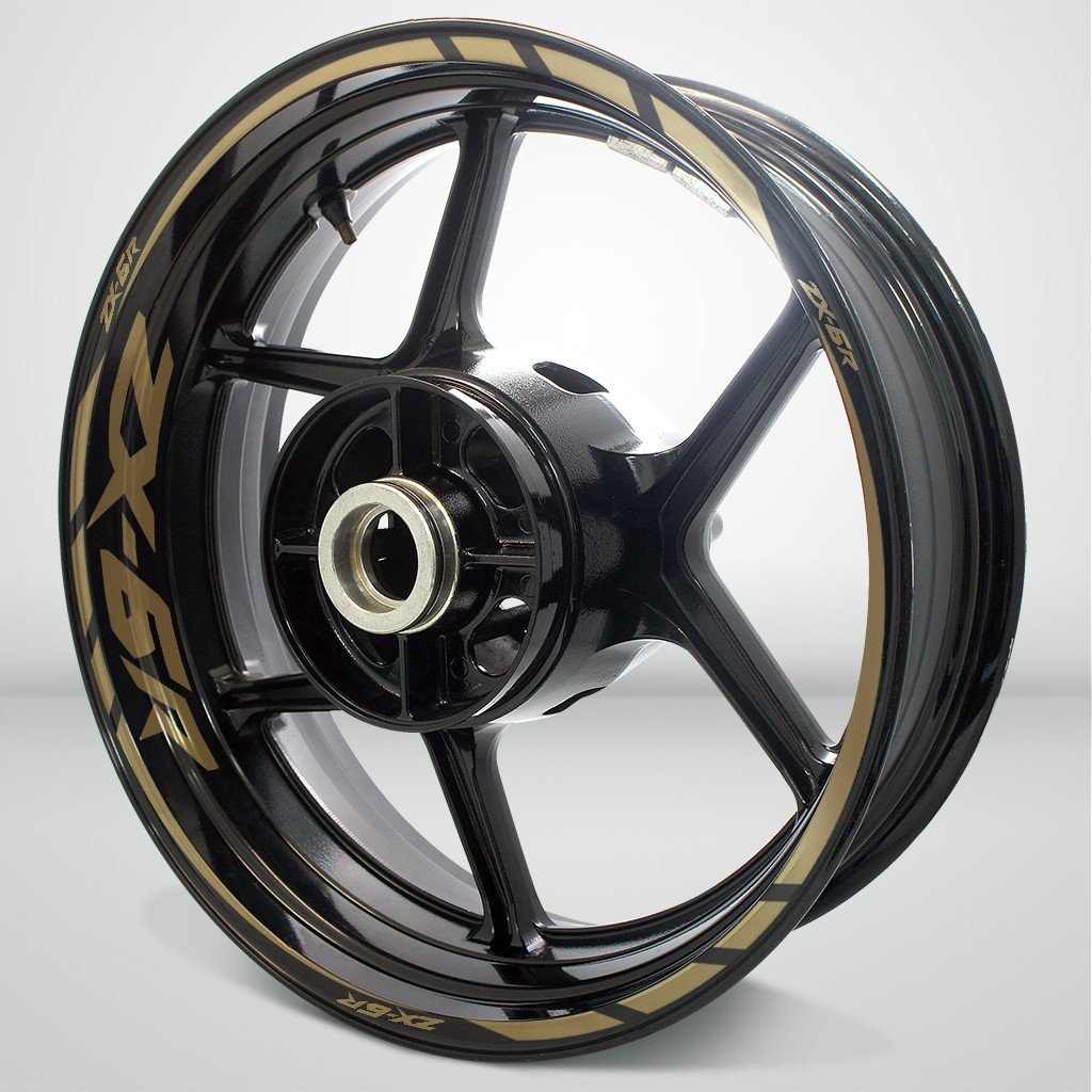 Kawasaki ZX6R Motorcycle Rim Wheel Decal Accessory Sticker - Motorcycle stickers and decals