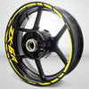 Kawasaki ZX6R Motorcycle Rim Wheel Decal Accessory Sticker - Motorcycle stickers and decals