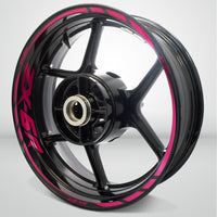Kawasaki ZX6R Motorcycle Rim Wheel Decal Accessory Sticker - Motorcycle stickers and decals