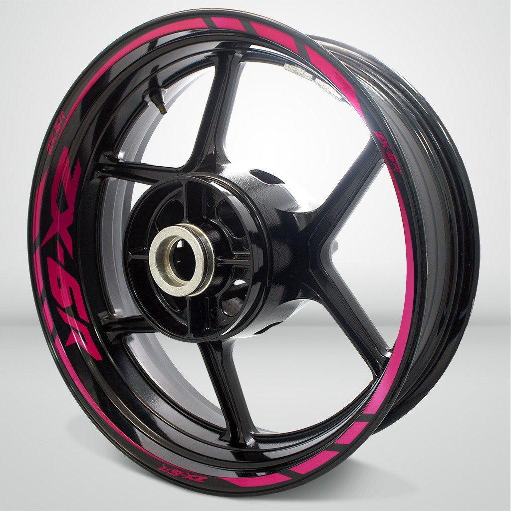 Kawasaki ZX6R Motorcycle Rim Wheel Decal Accessory Sticker - Motorcycle stickers and decals