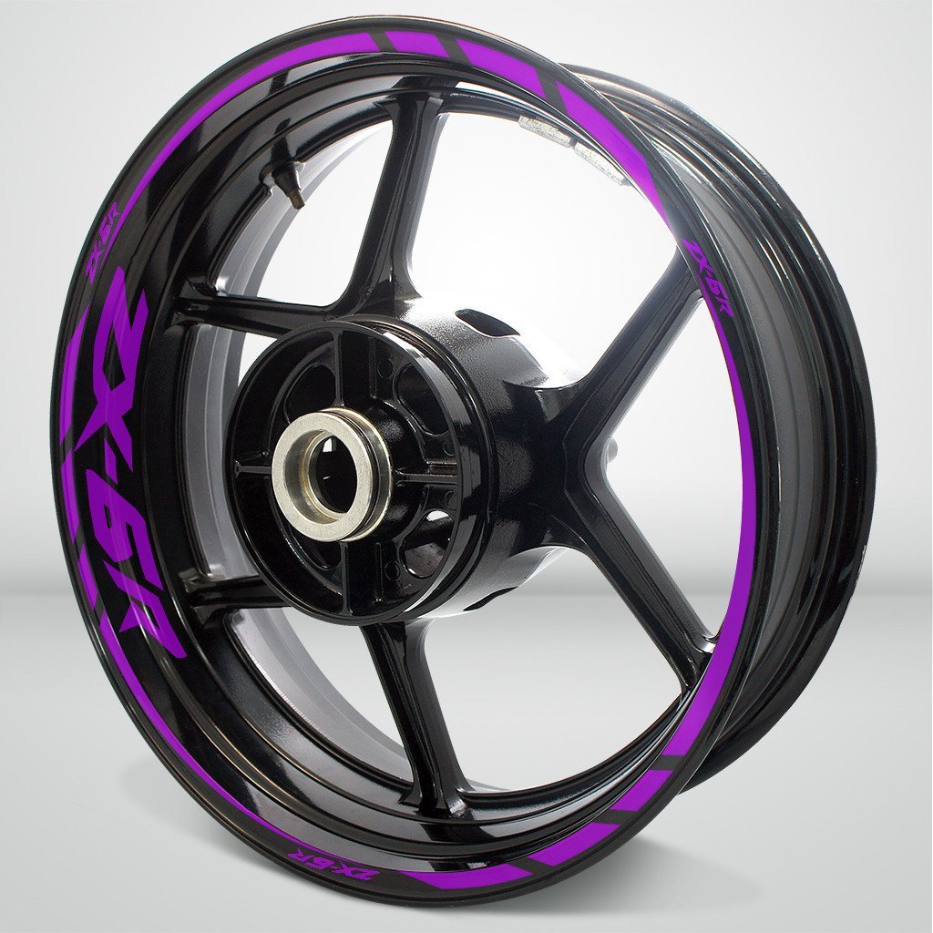 Kawasaki ZX6R Motorcycle Rim Wheel Decal Accessory Sticker - Motorcycle stickers and decals