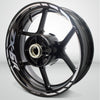 Kawasaki ZX6R Motorcycle Rim Wheel Decal Accessory Sticker - Motorcycle stickers and decals