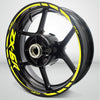 Kawasaki ZX6R Motorcycle Rim Wheel Decal Accessory Sticker - Motorcycle stickers and decals