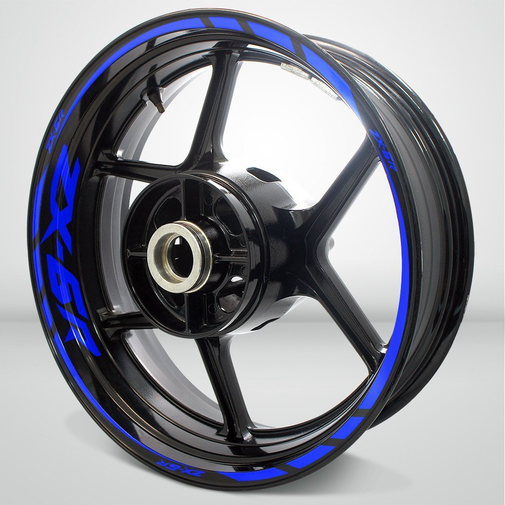 Kawasaki ZX6R Motorcycle Rim Wheel Decal Accessory Sticker - Motorcycle stickers and decals