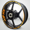 Kawasaki ZX6R Motorcycle Rim Wheel Decal Accessory Sticker - Motorcycle stickers and decals