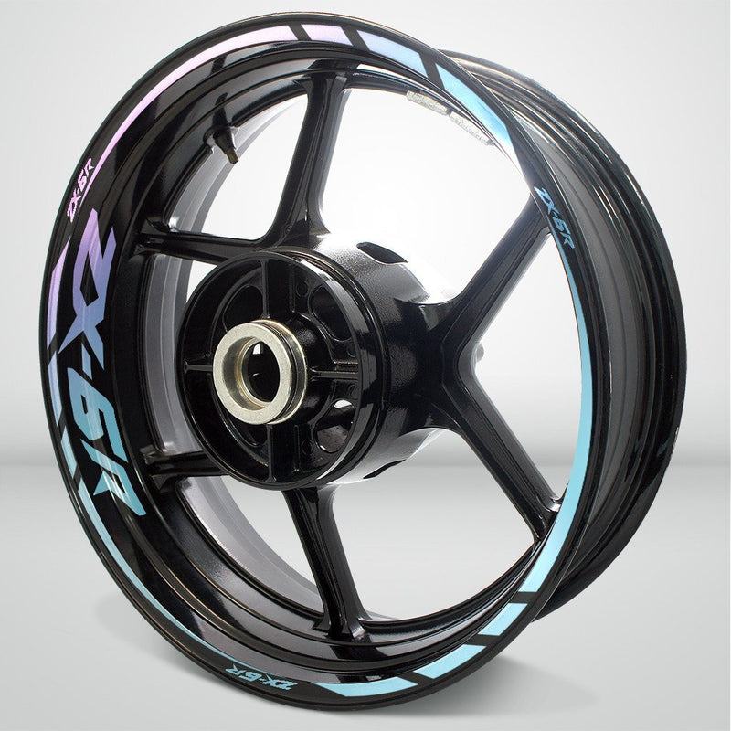 Kawasaki ZX6R Motorcycle Rim Wheel Decal Accessory Sticker - Motorcycle stickers and decals