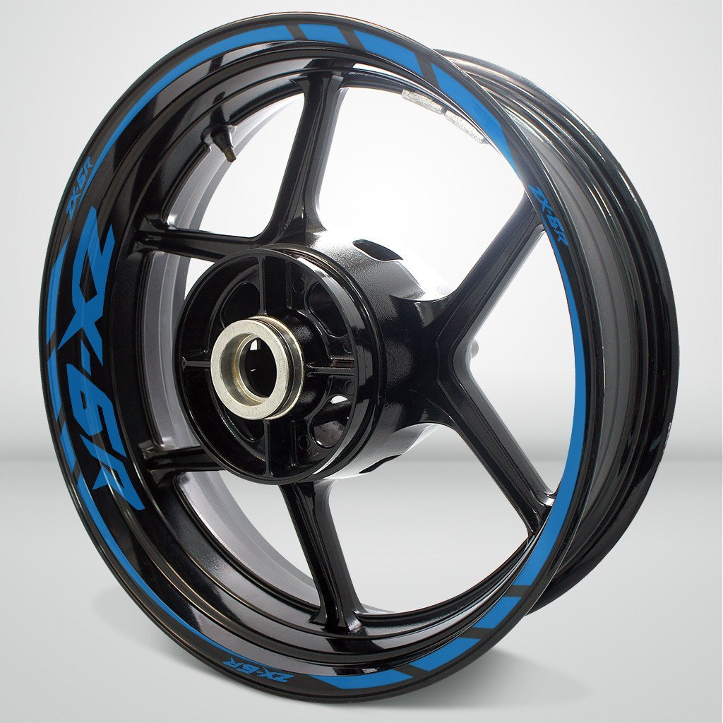 Kawasaki ZX6R Motorcycle Rim Wheel Decal Accessory Sticker - Motorcycle stickers and decals