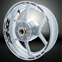 Kawasaki ZX6R Motorcycle Rim Wheel Decal Accessory Sticker - Motorcycle stickers and decals